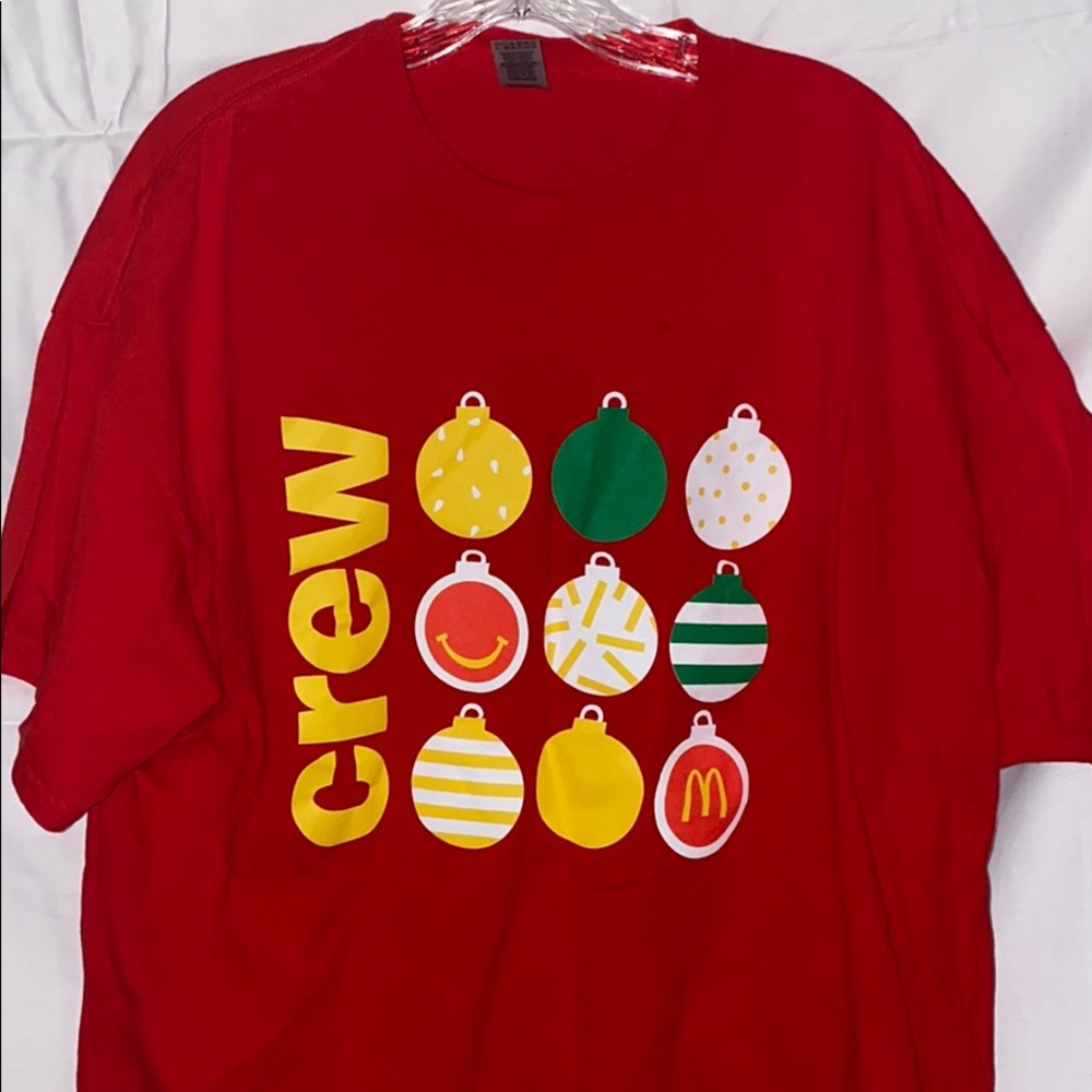 Christmas McDonald’s T-shirt